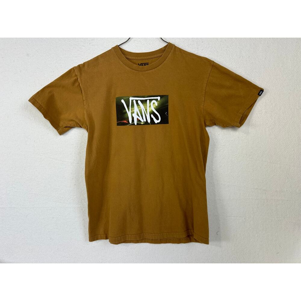 Van's Cotton Rust Colored Skater Men's T-shirt Size M Skaterlife Skatestyle